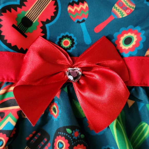 Pet Dress Dog or Cat Fiesta sz. sm and med ea. New w/ Tag! - Picture 2 of 3